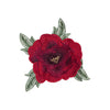 PT1206 - Layered Red Flower XL (Sew on)