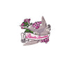 PS1920 - Pauls Boutique Pink Flower with Bird (Iron on)