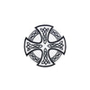 PT617 - White cross shield (Iron on)