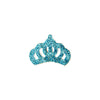 PT1811 - Blue Stone Crown (Iron on)