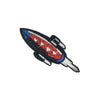 PC3588 - Glitter Shooting Rocket (Iron On)