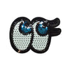 PC2940 - Sequin Eye Blue (Iron On)