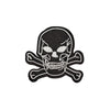 PC3648B - Black Pirate Skull S (Iron On)