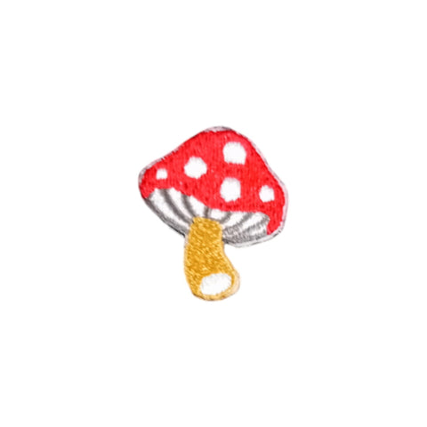 PC4259 - Tiny Red Mushroom (Iron on)