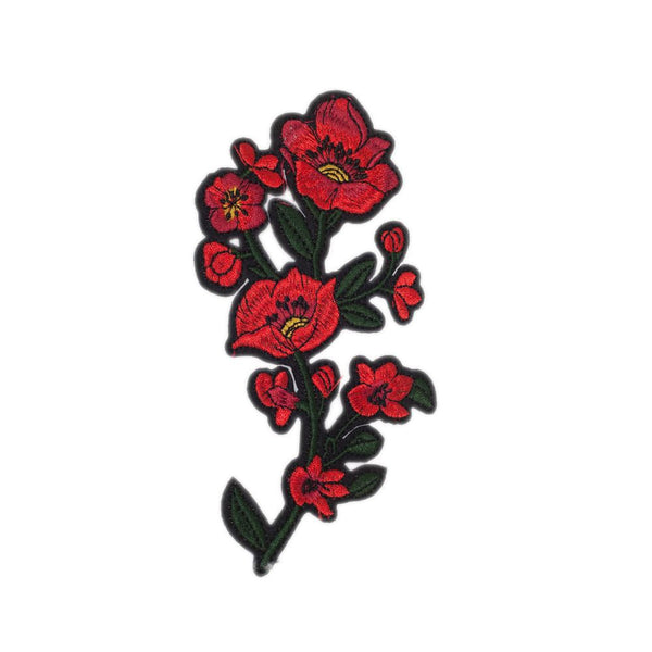 PC2463 - Red Flower (Iron On)