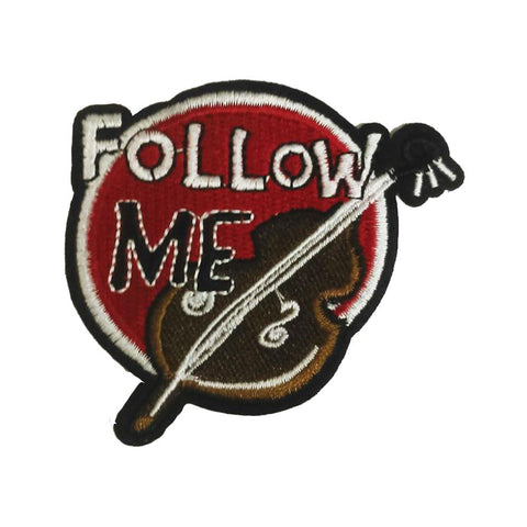 PC3067 - Follow Me Music Badge (Iron On)