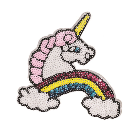 PC2328 - Sequin Unicorn Rainbow Large (Sew on)