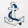 PC2392 - White Blue Anchor (Iron On)