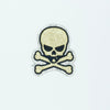 PC2537 - Golden Shiny Skull (Iron On)