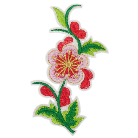 PC2471 - Funny Red Flower (Iron On)
