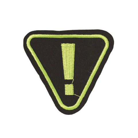 PC2338 - Triangle exclamation mark Sign (Iron on)