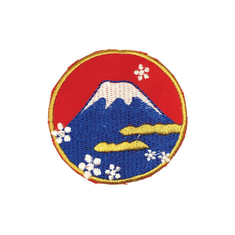 PC4184 - Red Sky Fuji Mountain Japan Mount (Iron On)