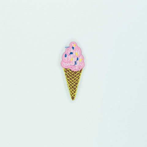 PC2656 - Small Pink ice Cream Pop Art (Iron On)
