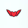 PC2555 - Heart Flying (Iron On)