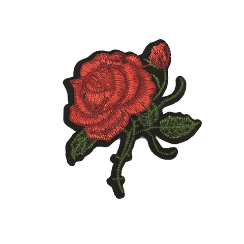 PC2965 - Lace Embroidered Rose Flower (Iron On)