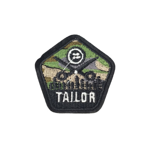 PC3629 - Tailor Button Scissor (Iron On)