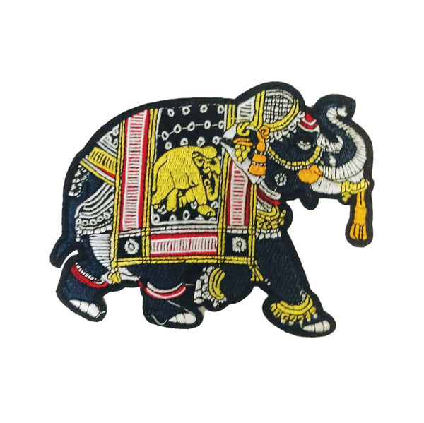 PC3066B - Multi Coloured Elephant L (Iron On)