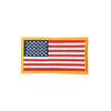 PC2206B - Orange Border America Flag (Iron On)