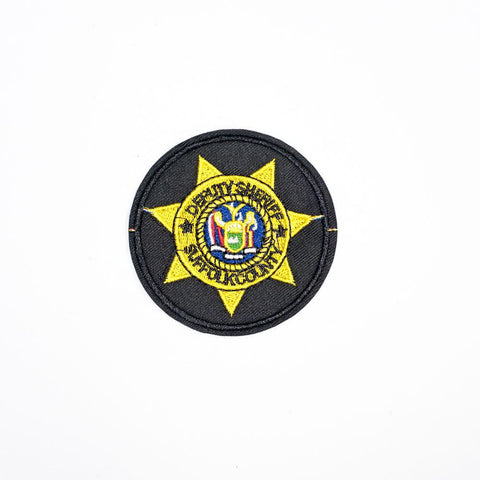 PC2194 - Sheriff Round Badge (Iron On)