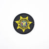 PC2194 - Sheriff Round Badge (Iron On)