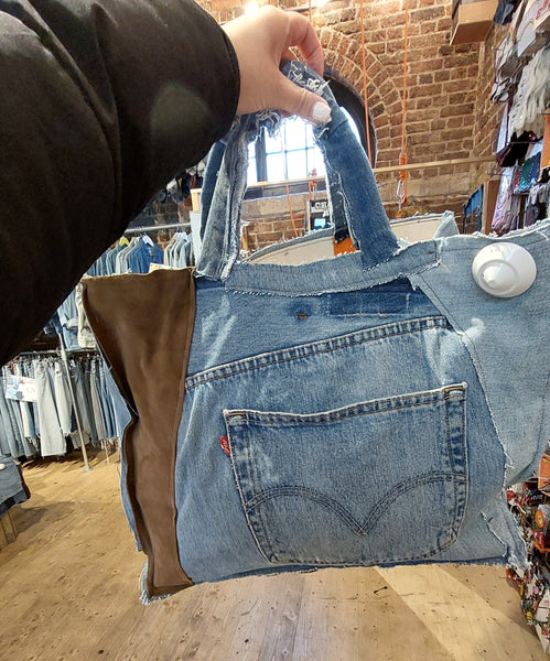 Upcycled Denim Bag ( Bulk Retail)