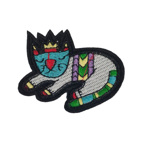 PC2426 - Sleepy King of Cats (Iron On)