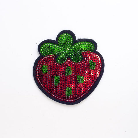 PC2255 - Sequin Strawberry (Iron On)