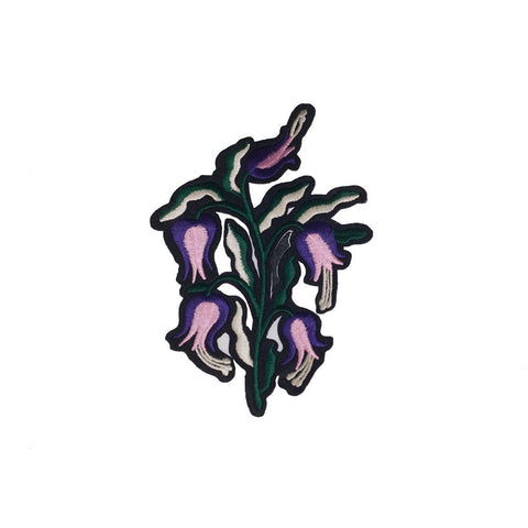 PC2480 - Pink Purble Tulip Flower (Iron On)