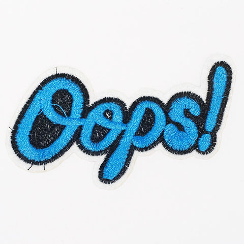 PC2357 - Oops! Cartoon Text Effect (Iron On)