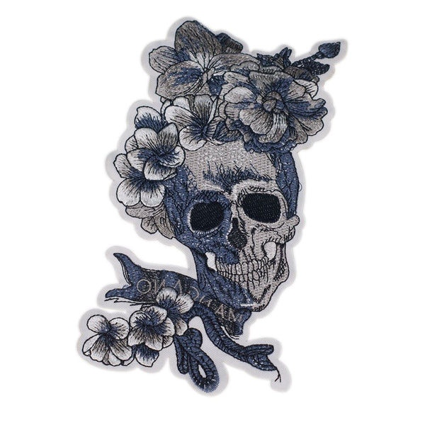 PC2448 - Flower Skull (Sew On)
