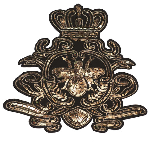 PC2336 - Bee Crown XL (Sew on)