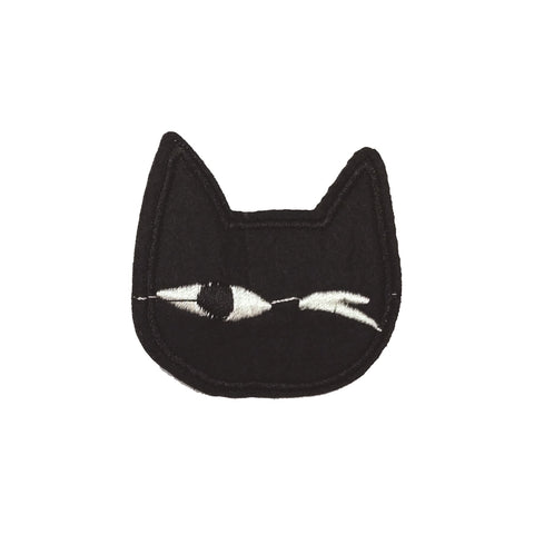 PC3114 - Wink At Me Black Cat (Iron On)