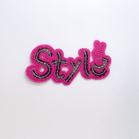 PC2233 - Pink Style (Iron On)