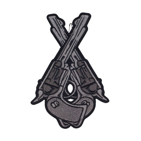 PC2380 - Two Gray Guns M (Iron On)