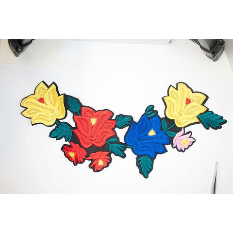 PC2851 - Four Colour Big Flower XL (Iron On)