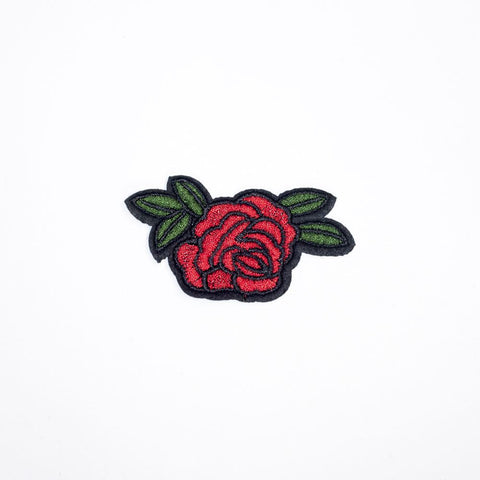 PC2169 - Small Red Rose (Iron On)