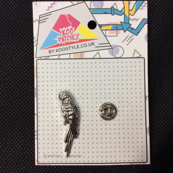 MP0019 - Silver Bird Metal Pin Badge