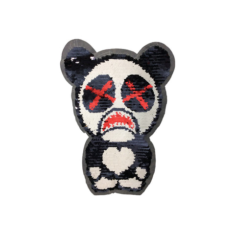 PC3646 - Reversible Double Sequin Panda (Sew On)