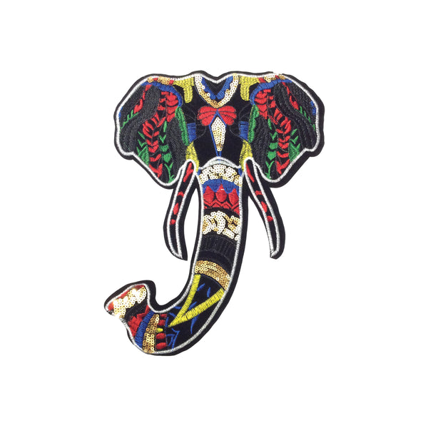 PC3647 - Tribal Aztec Elephant (Sew On)