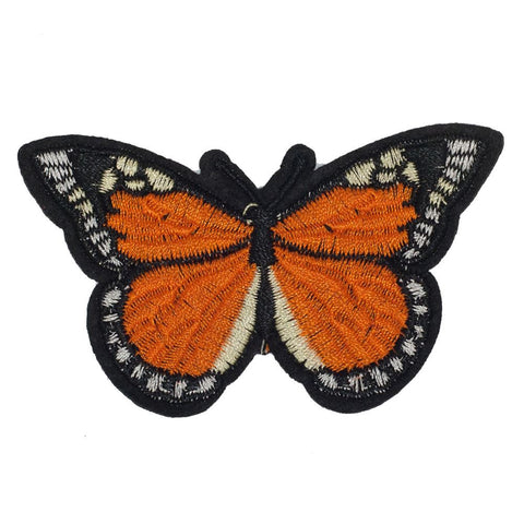 PC2418C - Orange Dots Butterfly (Iron On)