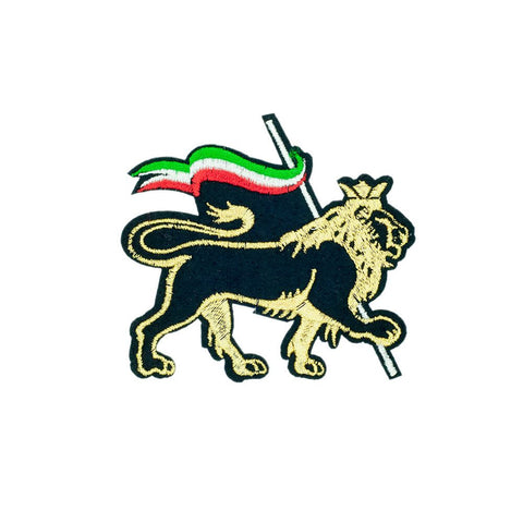 PC2638 - Golden Persian Lion Flag (Iron On)