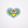 PC2108 - Blue Bird Heart (Iron On)
