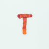 PC2695T - Orange T Letter (Sew On)