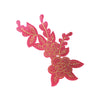 PC3080C - Pink Base Petal Flower (Iron On)
