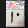 MP0240 - Black Fountain Pen Metal Pin Badge