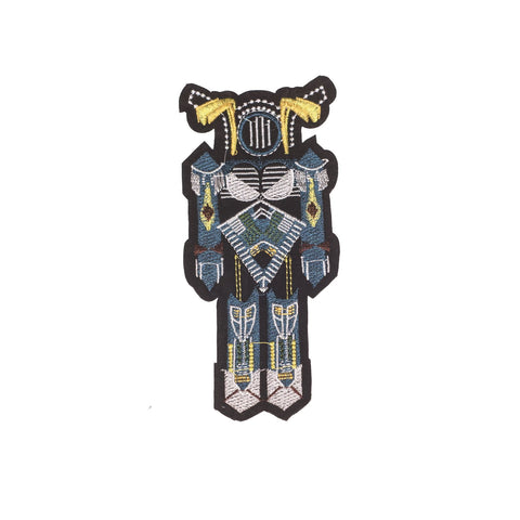 PC2321 - Large Blue Robot (Iron on)