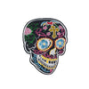 PC2438 - Flower Sugar Skull XXL (Iron On)