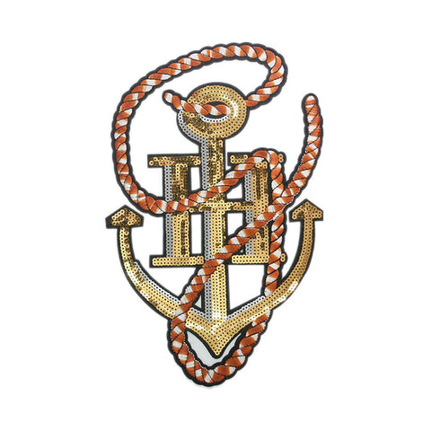 PC2788 - Sequin Anchor Rops XXL (Sew On)