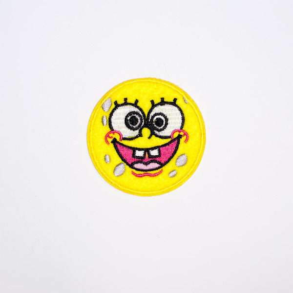 PH2043 - Sponge Bob Round Badge (Iron On)