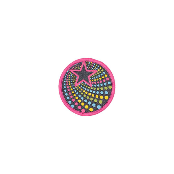 PH1979 - Pink Star Dots (Iron on)